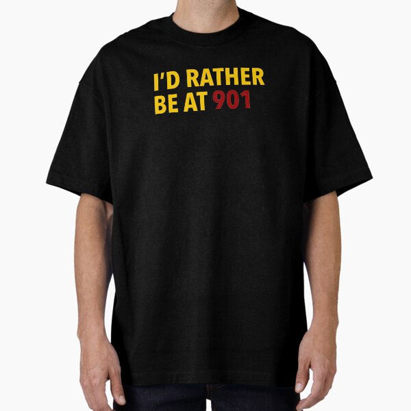 Item preview, I'd Rather Be At 901 - Gold / Cardinal designed and sold by CollegeThings.