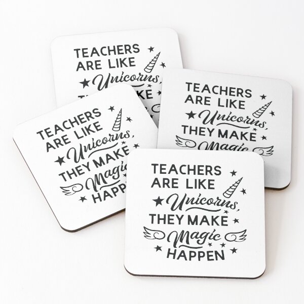 Item preview, Teachers are Like Unicorns they Make Magic Happen Gift  designed and sold by PupnkittyMania ⭐⭐⭐⭐⭐.