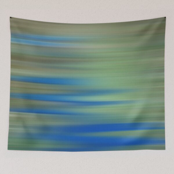 Item preview, Blue and Green Blur designed and sold by Laura Korska.
