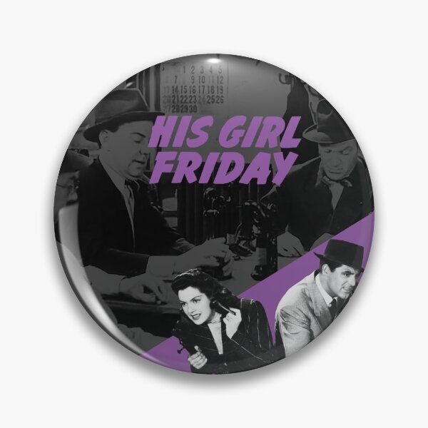 Item preview, HIS GIRL FRIDAY - Howard Hawks designed and sold by NumbLock.