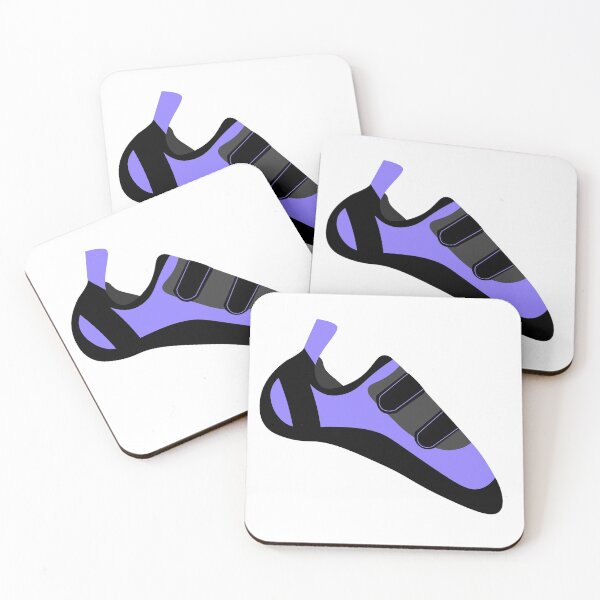 Aperçu de l'œuvre Chausson d'escalade violet créée et vendue par Sarah Lopez.