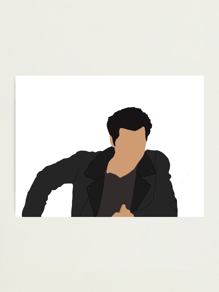 Enzo St John Tvd Photographic Print By Kitkat0001 Redbubble