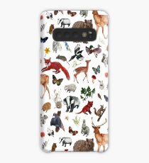Wild Woodland Animals Case/Skin for Samsung Galaxy