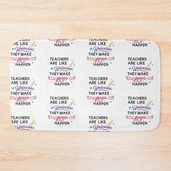 Item preview, Teachers are Like Unicorns they Make Magic Happen Gift 2 designed and sold by PupnkittyMania ⭐⭐⭐⭐⭐.