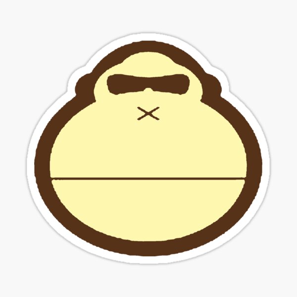 sun bum guy Sticker