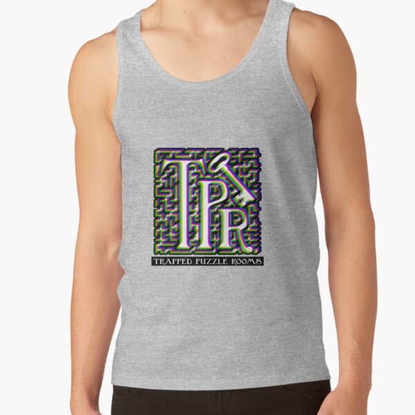 TPR Color Split on light Tank Top