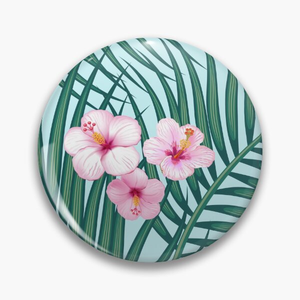 Item preview, Palm leaves and flowers designed and sold by CatyArte.