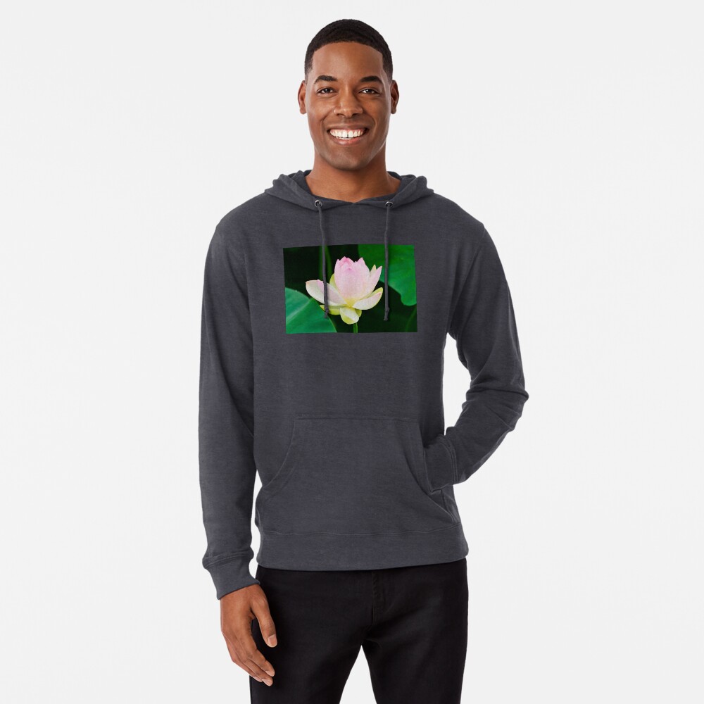 pink lotus hoodie