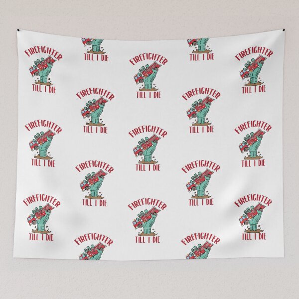 Item preview, Firefighter Till I Die, Fire Truck designed and sold by livegood.
