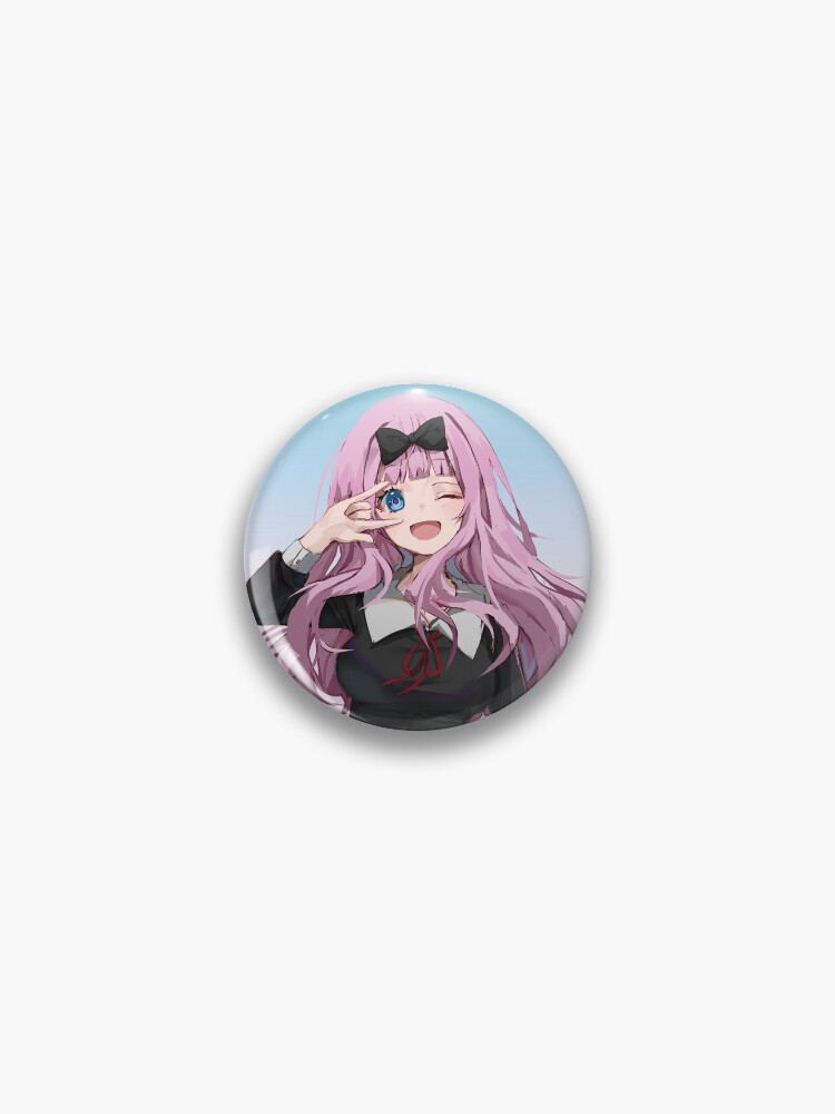 Fujiwara Chika Peeker - Kaguya-Sama  Pin for Sale by Kami-Anime