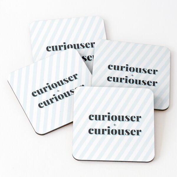 Item preview, Wonderland - Alice Curiouser and Curiouser Stripes designed and sold by BelvedereAve.