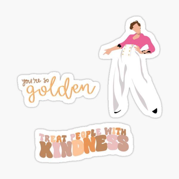 Treat People with Kindness Sticker Pack Sticker