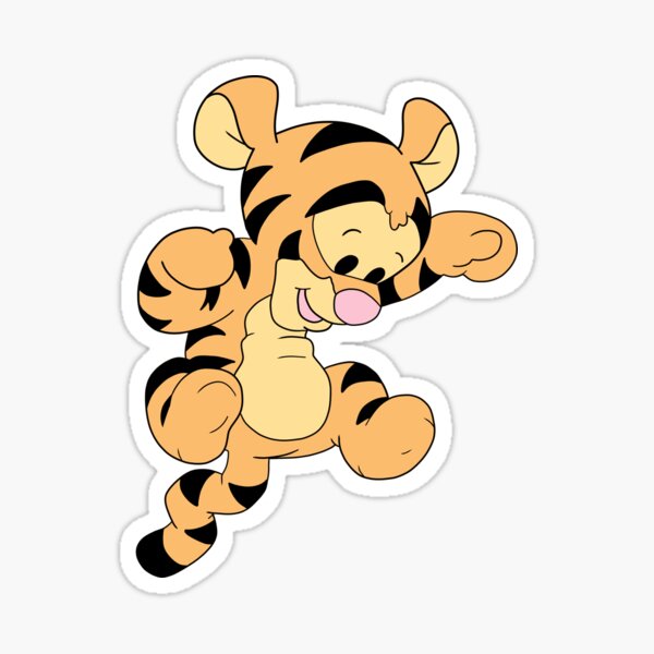 Tigger Stickers | Redbubble