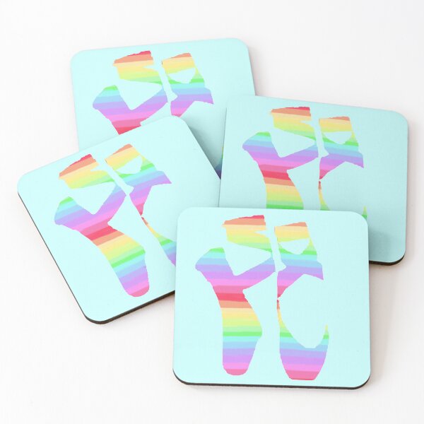 Item preview, Rainbow Ballet (Pointe) Shoes  designed and sold by sillybanana.