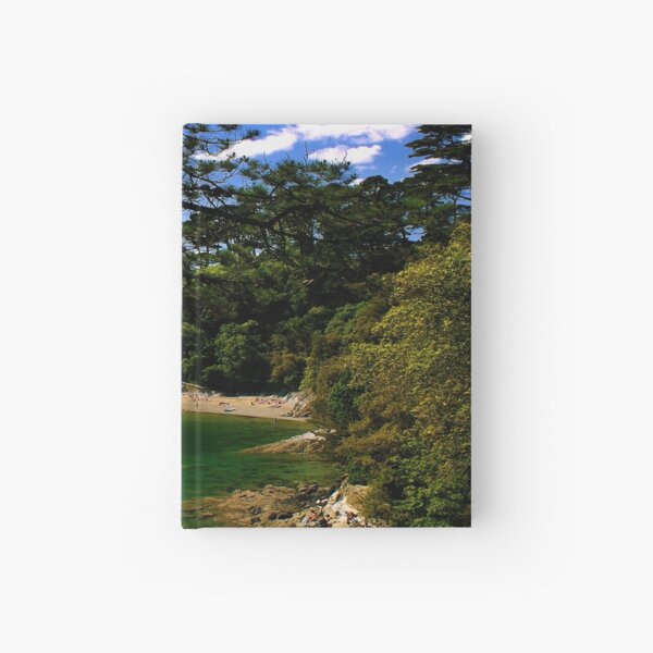 Durgan Beach. (Helford River). Hardcover Journal