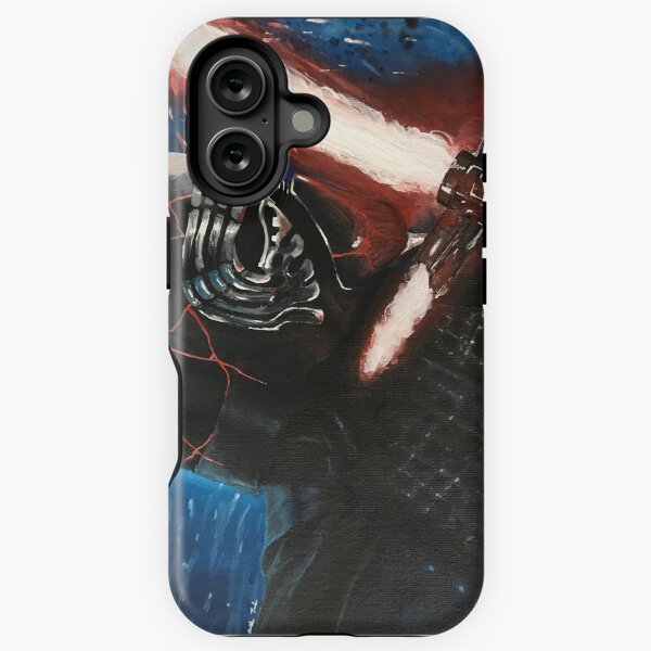 Vista previa del artículo con la obra «Kylo Ren Painting», diseñado y vendido por ArtByAsh99.
