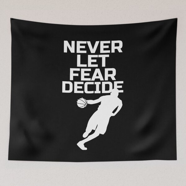 Item preview, NEVER LET FEAR DECIDE designed and sold by Ethos Bubbles.