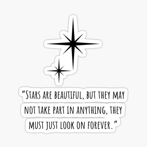 Item preview, Stars are beautiful - Black designed and sold by ThePoisoned Pen.