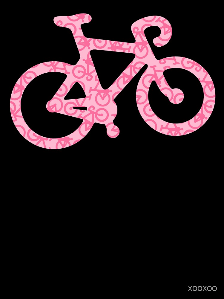 pastel pink bike