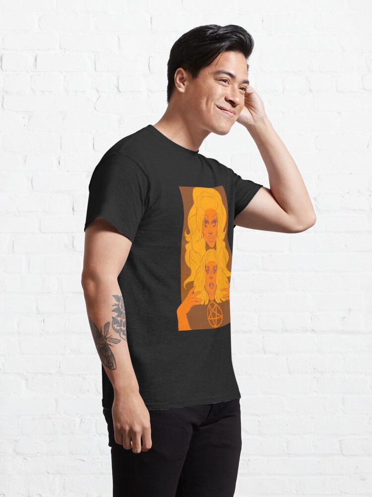 Alternative Ansicht von Trixie und Katya Orange Classic T-Shirt