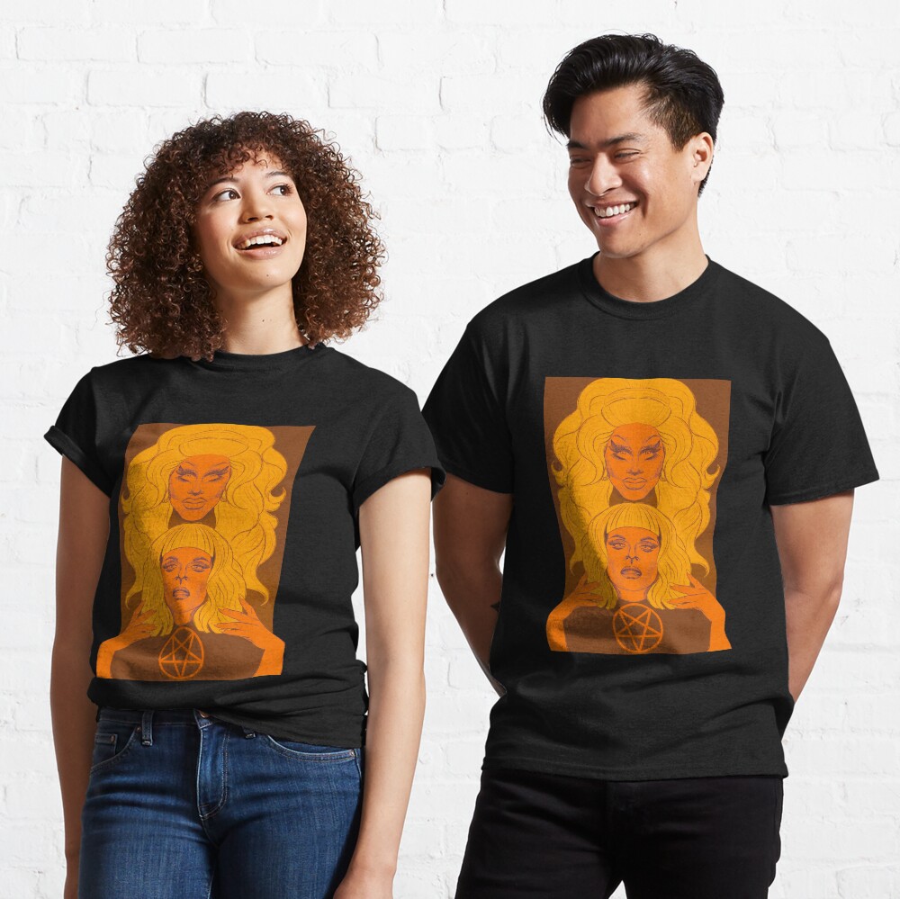 Trixie und Katya Orange Classic T-Shirt