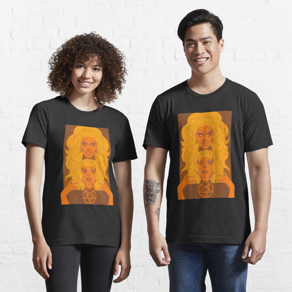 Trixie and Katya Orange Essential T-Shirt