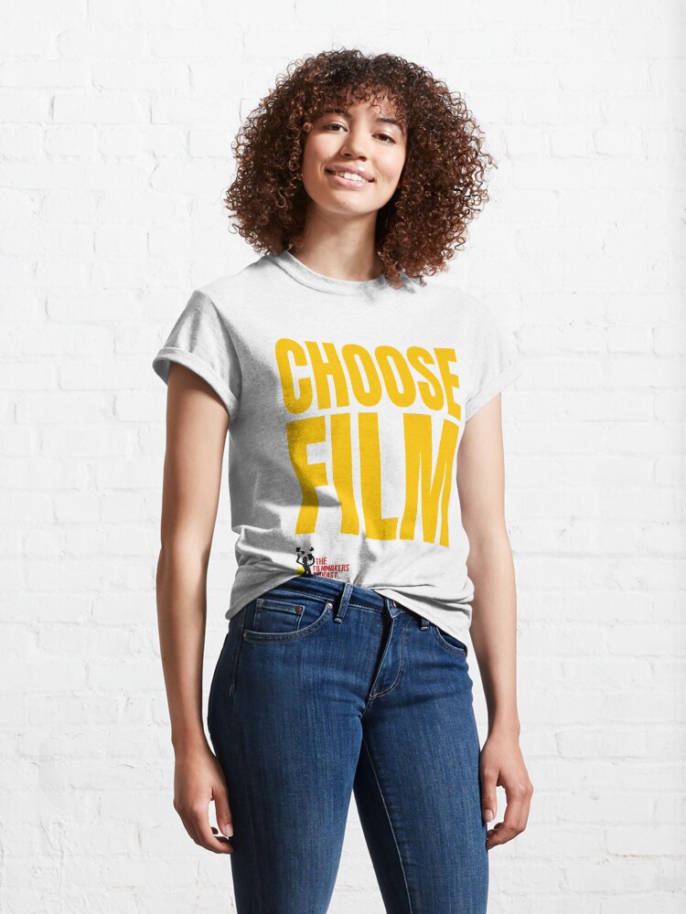 Alternate view of CHOOSE FILM With Logo Classic T-Shirt
