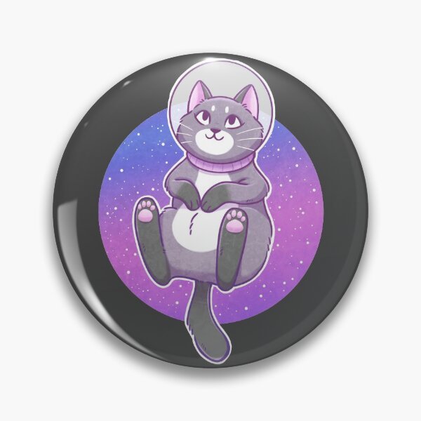 Item preview, Astronaut Space Kitty designed and sold by kattvalk.