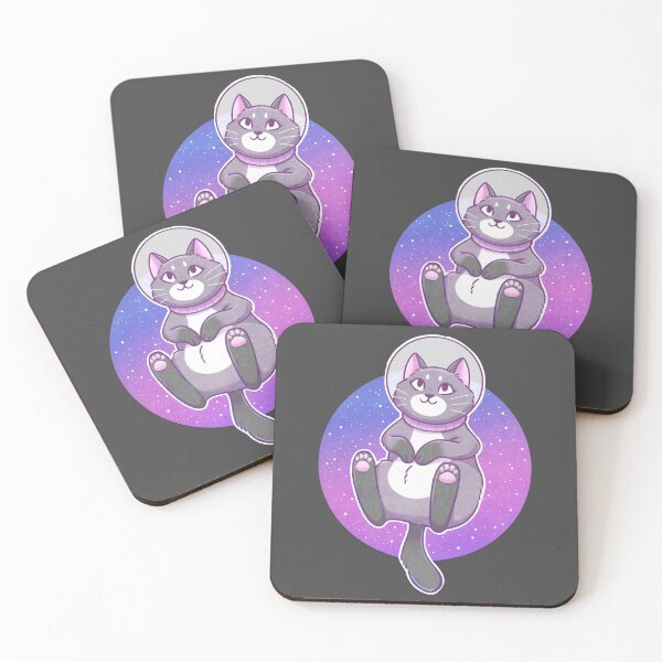 Item preview, Astronaut Space Kitty designed and sold by kattvalk.