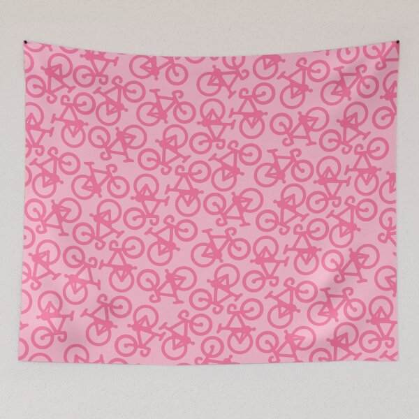 Item preview, Pastel Pink Bike Pattern designed and sold by XOOXOO.