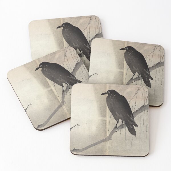 Item preview, Crow On A Willow Branch - anon - c1880 designed and sold by CrankyOldDude.