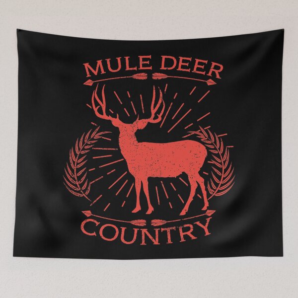 Item preview, Mule Deer Country designed and sold by Warrior Veteran Clothing.