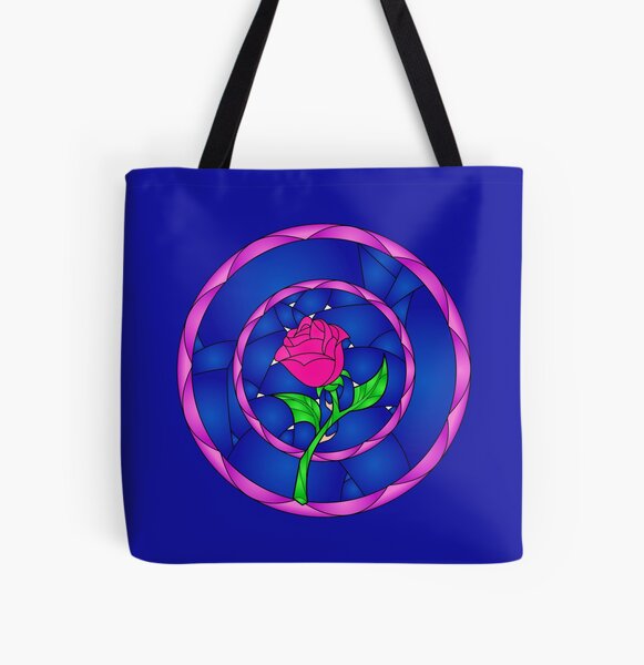 Rose Continuous Line Drawing Tote Bag for Sale by EnchantedWishes
