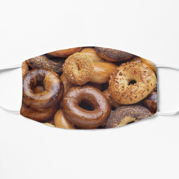All About That Bagel Flat Mask