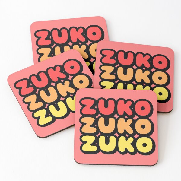 Item preview, RED/ORANGE/YELLOW ZUKO CARTOON FONT designed and sold by heyjessicaho.