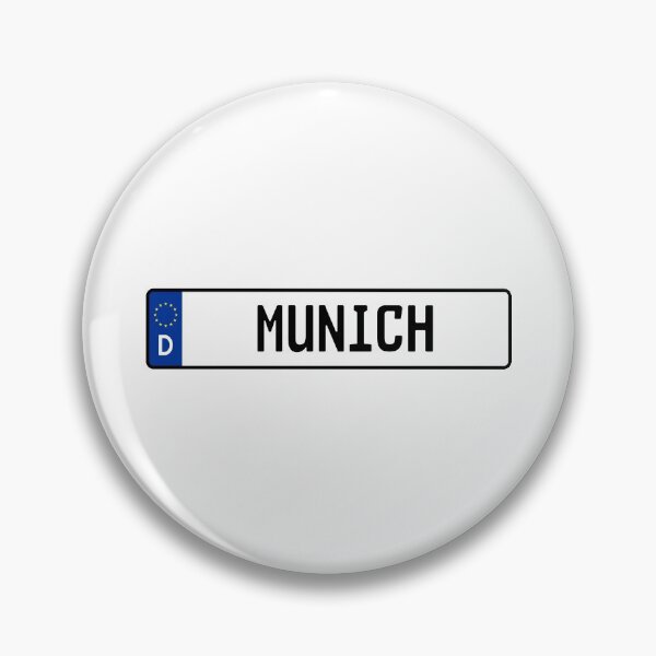 Item preview, Munich Kennzeichen designed and sold by snxworld.