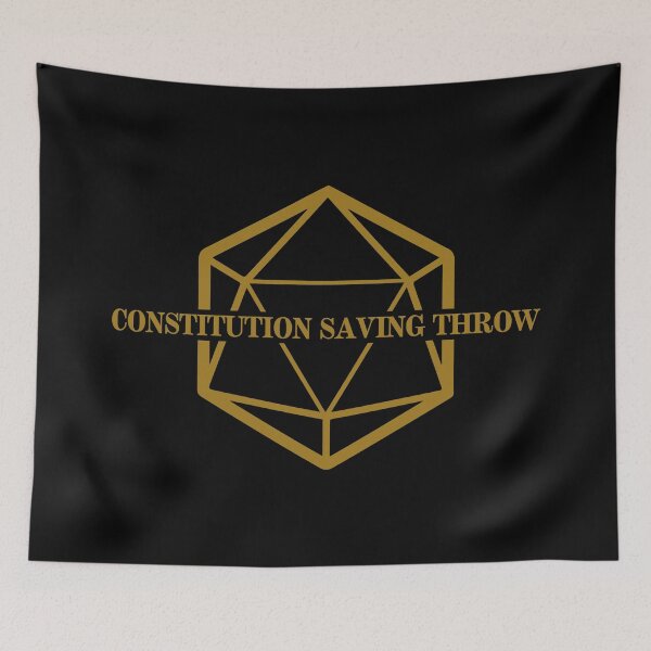 Item preview, Constitution Saving Throw designed and sold by Toshizero V.