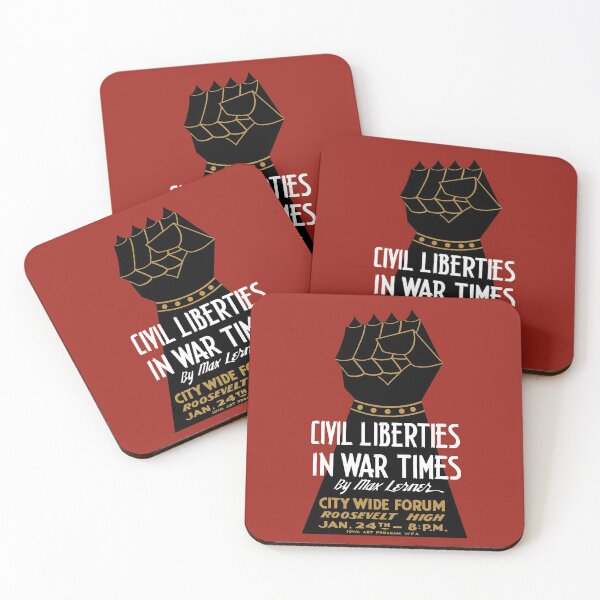 Item preview, Civil Liberties In War Times -- WPA designed and sold by warishellstore.