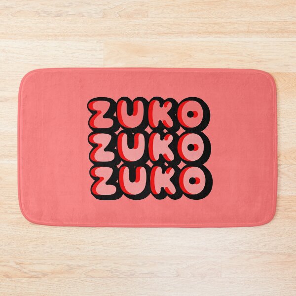 Item preview, PINK/RED ZUKO CARTOON FONT designed and sold by heyjessicaho.