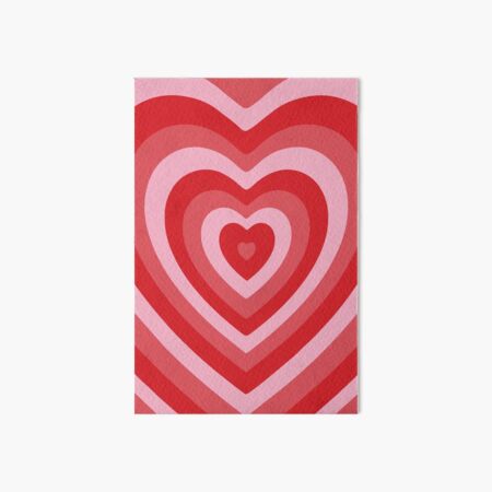 Powerpuff Girls Heart Art Board Print By Lizbethcea Redbubble