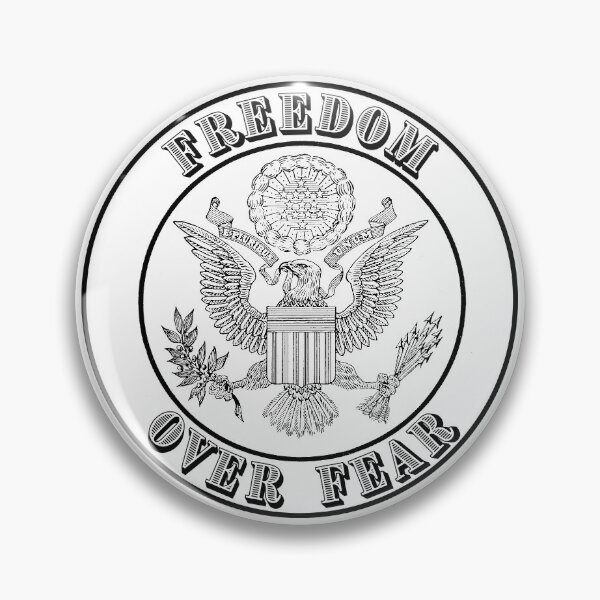 Item preview, Freedom Over Fear designed and sold by OriginalGamer55.