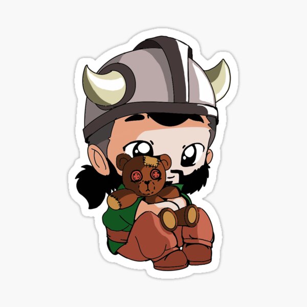 Sticker Bébé Viking à Bord Fille (2024)