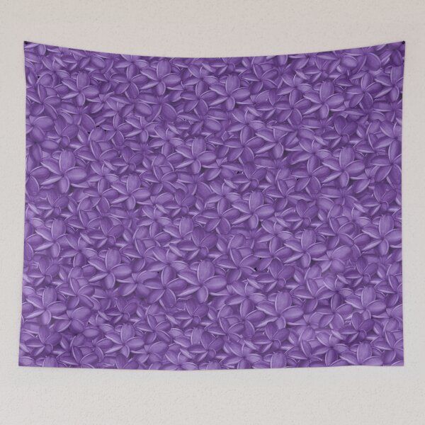 Item preview, Pua Melia Blooms Purple designed and sold by aloharobj.