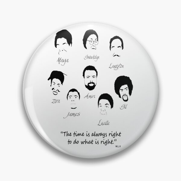 Item preview, African American Writers designed and sold by MephobiaDesigns.