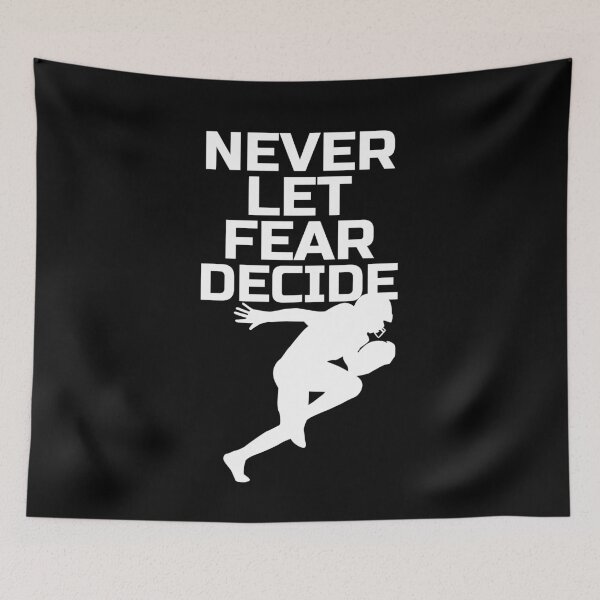 Item preview, NEVER LET FEAR DECIDE designed and sold by Ethos Bubbles.