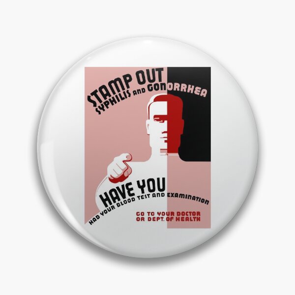 Item preview, Stamp Out Syphilis And Gonorrhea -- WPA designed and sold by warishellstore.