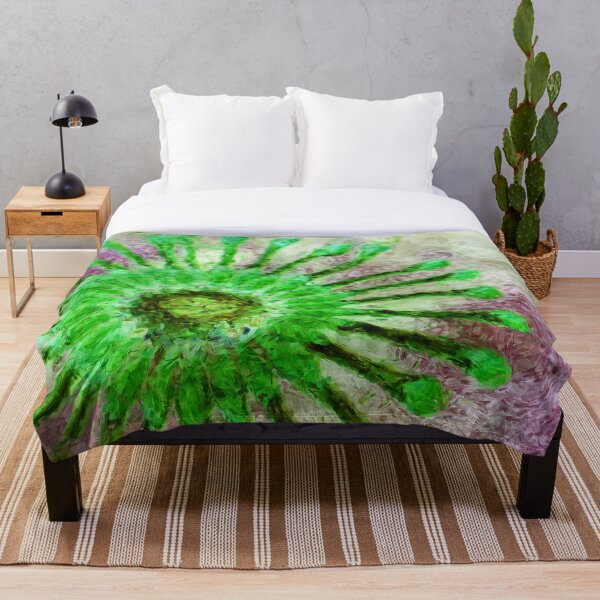 Item preview, Green Alien Flower designed and sold by Laura Korska.