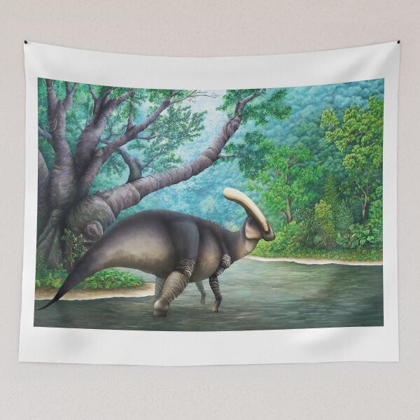 Item preview, Parasaurolophus at riverbend designed and sold by Liam Elward.