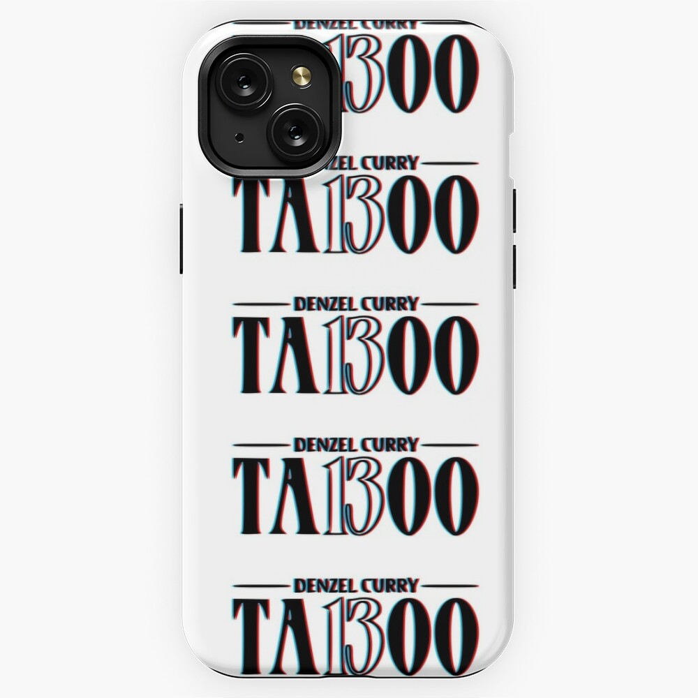 Taboo Denzel Curry Album Logo 3D | iPhone Case