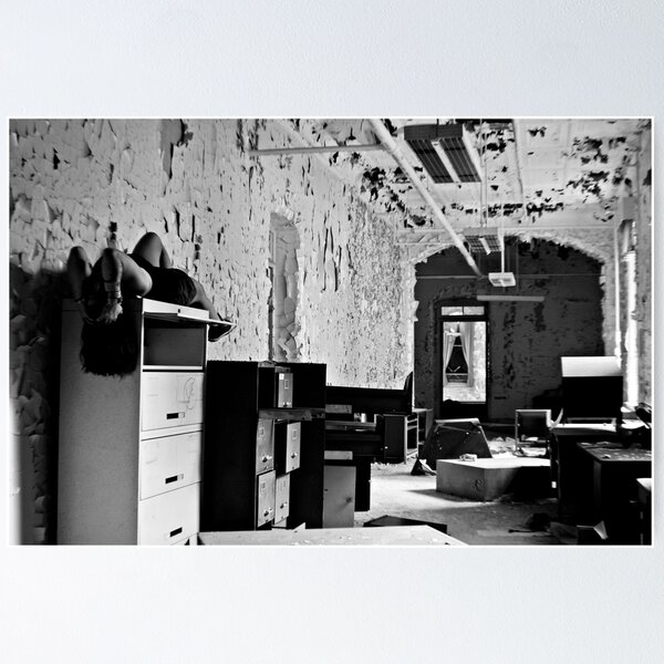 Item preview, Bitter Wept Tears- Selft Portrait- Abandoned Asylum, NY designed and sold by CarlsonImagery.
